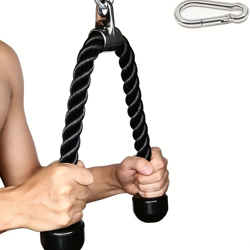 Tricep Rope Set Gym Pulley Accessories (8PCS) - Image 5