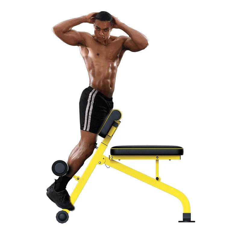 Multifunctional Folding Abdominal Chair & Dumbbell Stool - Image 2