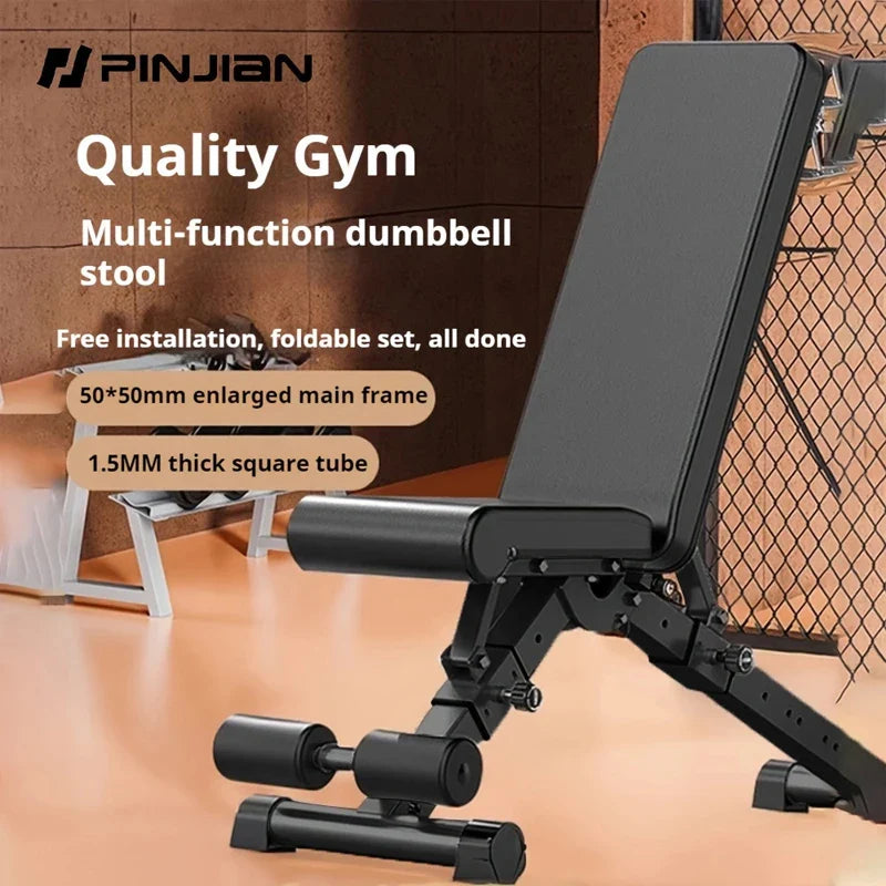 Foldable Multi-Function Dumbbell Bench Set - Image 5