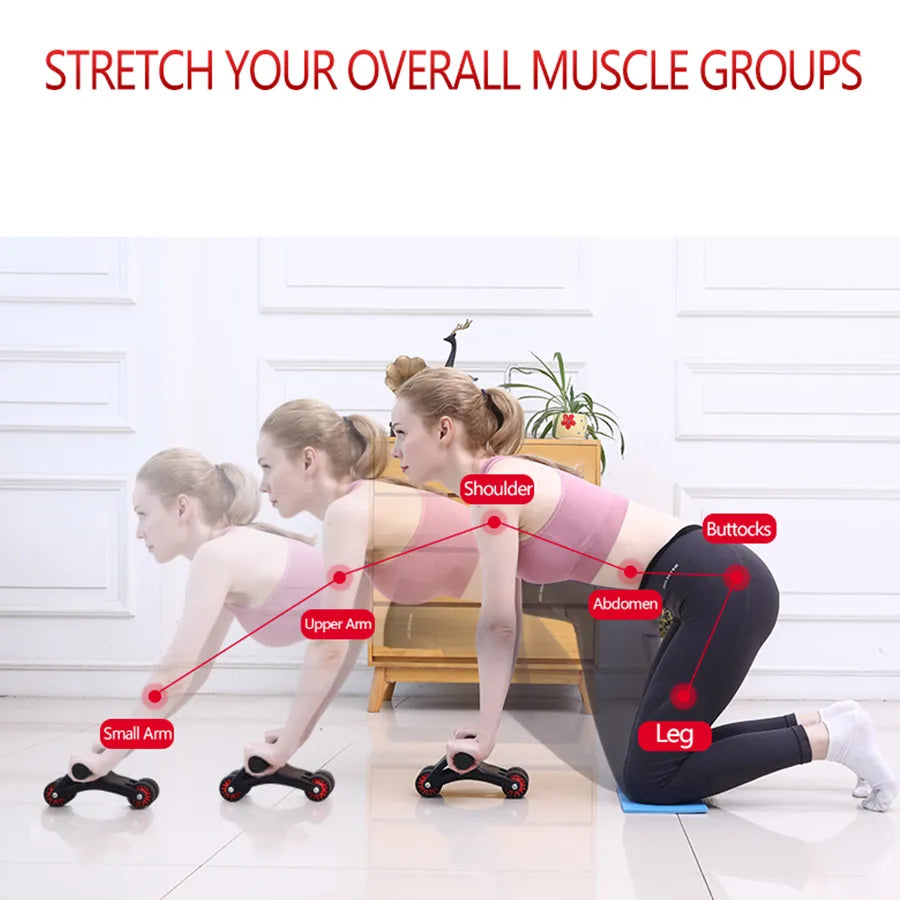 Ab Roller Wheel Strength Training Kit - Image 3