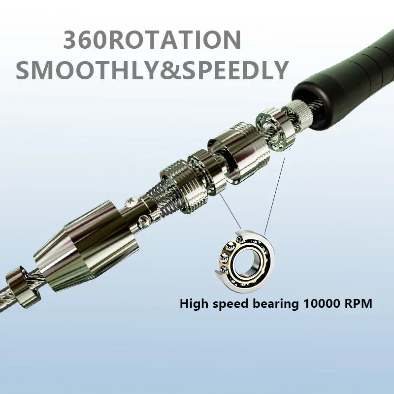 Professional Speed Jump Rope for Gym Fitness - Image 4