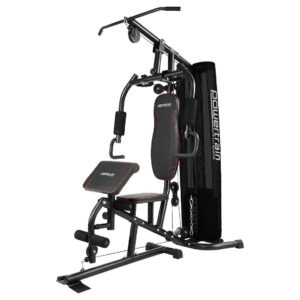 NNEDPE Multi Station Home Gym with 68kg Weights Preacher Curl Pad