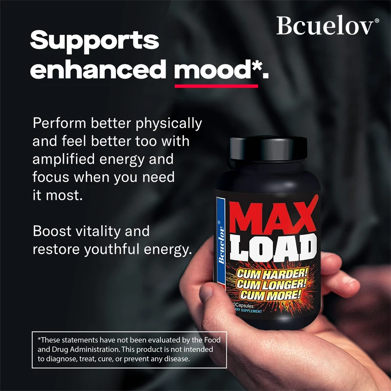 Male Strength Supplement - Supports Endurance, Energy, and Vitality, Enhances Athletic Performance, Potent Nutritional Capsules - Image 11