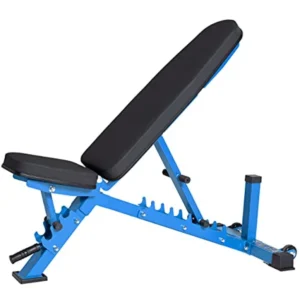 Adjustable Weight Bench Home Gym Equipment Foldable Workout Platform Flat Incline Decline FID Design Compact Strength Training