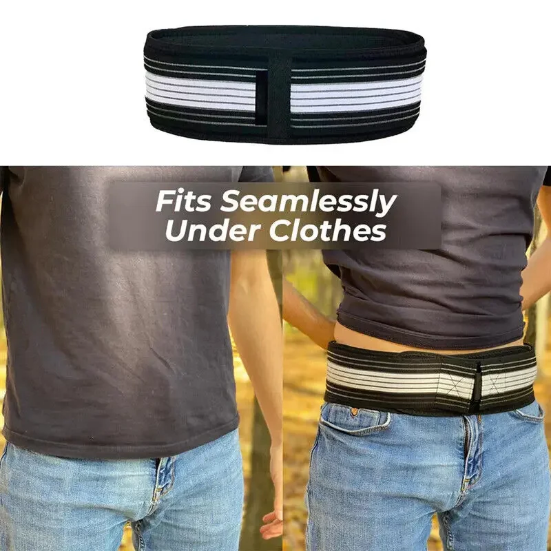 2024 Upgrade Premium Belt Relieve Back Pain & Sciatica Women Men Waist Massage Instrument Support Lumbar Hip Belt Back Massager - Image 5