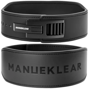 MANUEKLEAR Tapered Lever Weight Lifting Belt, 10MM Quick Locking Lever Belt Weightlifting Men, Lifting Belt Lever for Powerlift