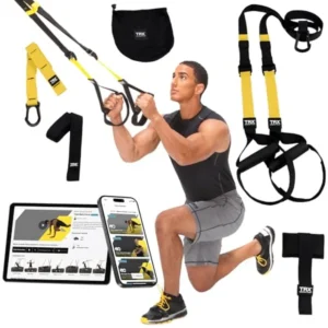Pro3 Home Gym System Professional-Grade Suspension Trainer for Strength Training, HIIT, Cardio and Full-Body Workouts, Durable
