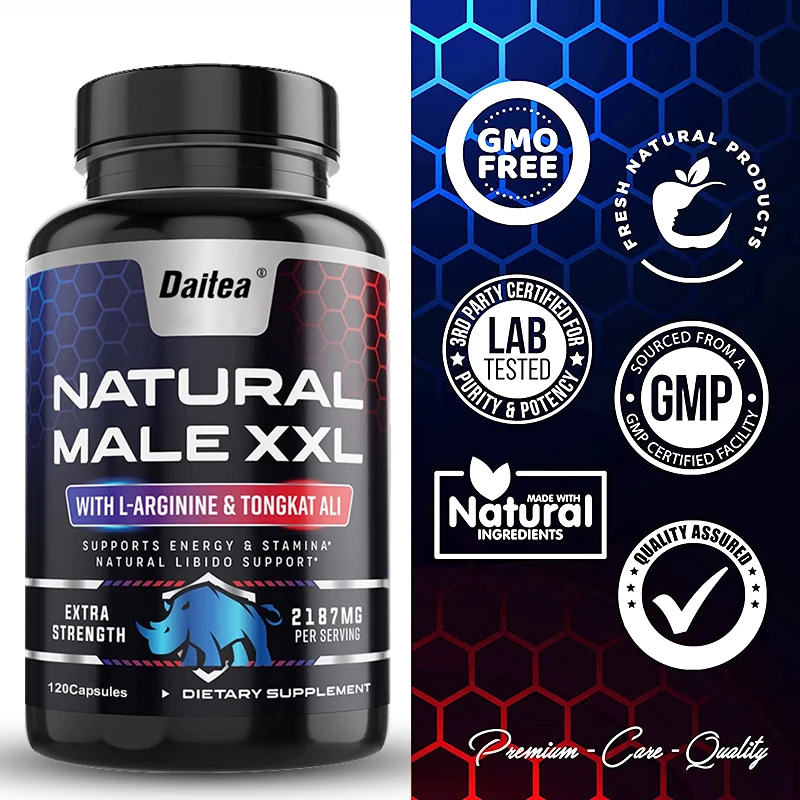 Sports Nutrition Supplement - Contains Calcium Maca and Ginseng, 2187 Mg, Supports Energy and Endurance - Image 5