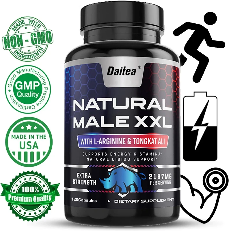 Sports Nutrition Supplement - Contains Calcium Maca and Ginseng, 2187 Mg, Supports Energy and Endurance - Image 7