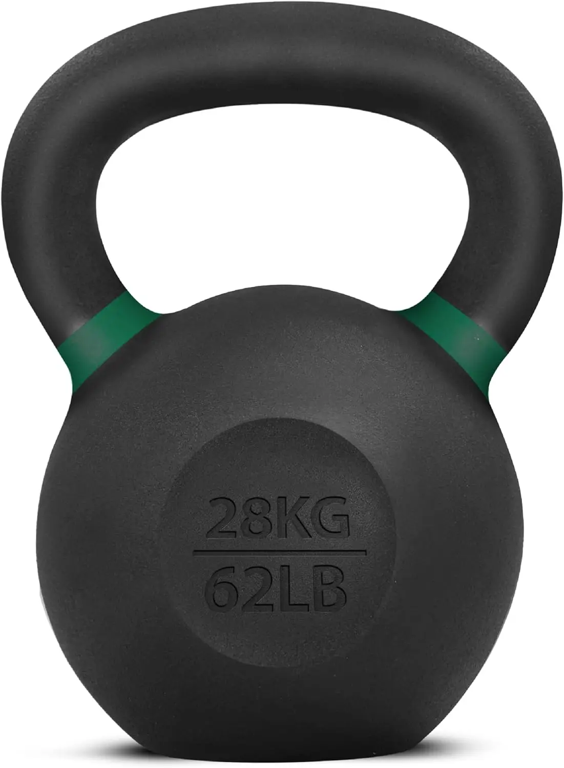 Full Body Workout at Home Gym with Powder Coated Cast Iron Kettlebell Strength Training Set