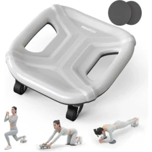 Ab Roller with Knee Pads for Abs Workout, Multifunctional Ab Roller Wheel for Abs Workout, Abdominal Roller with Knee Pads, Abd