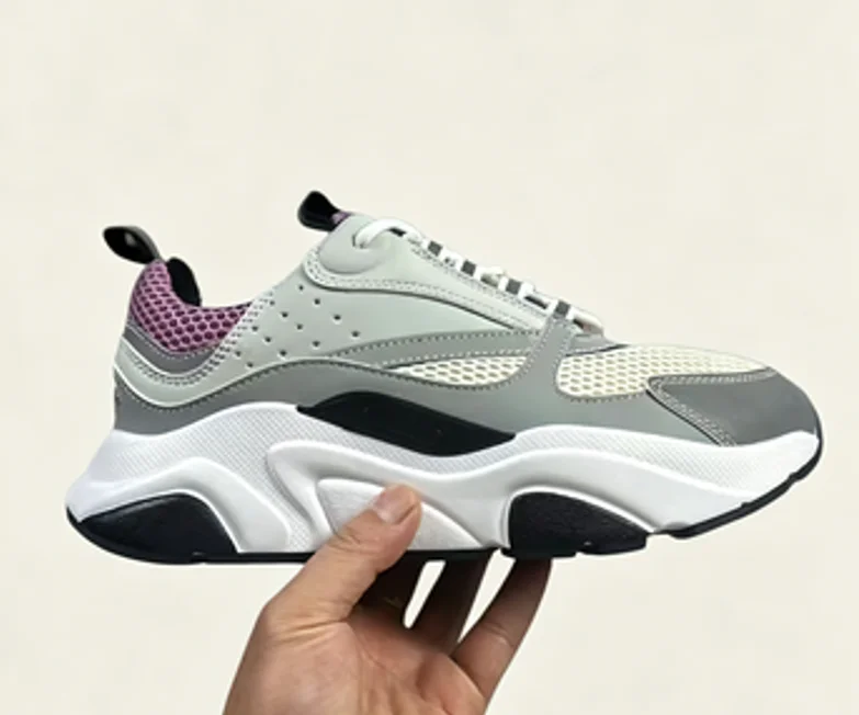 2026 Classic hot new B22 casual sports shoes for men and women, breathable, shock-absorbing and height increasing shoes, running shoes - Image 4