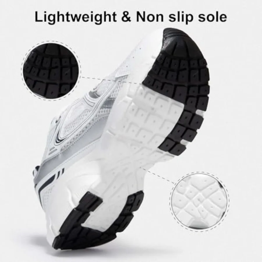 BAASPLOA Women's Chunky Fashion Sneakers Casual Sports Shoes Mesh Breathable Athletic Gym Workout Tennis Shoe Platform Thick Wa - Image 10