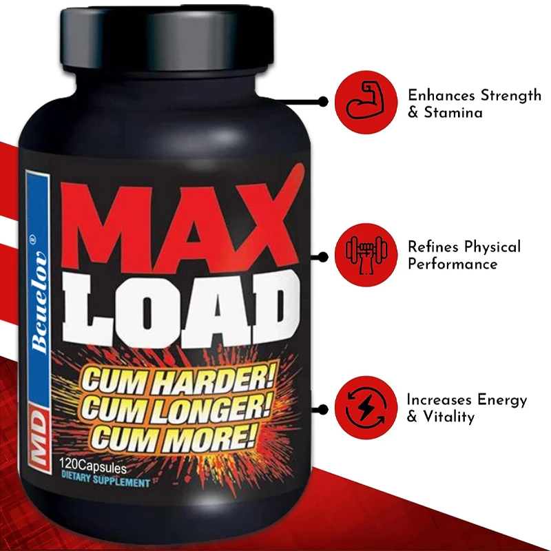 Male Strength Supplement - Supports Endurance, Energy, and Vitality, Enhances Athletic Performance, Potent Nutritional Capsules - Image 2
