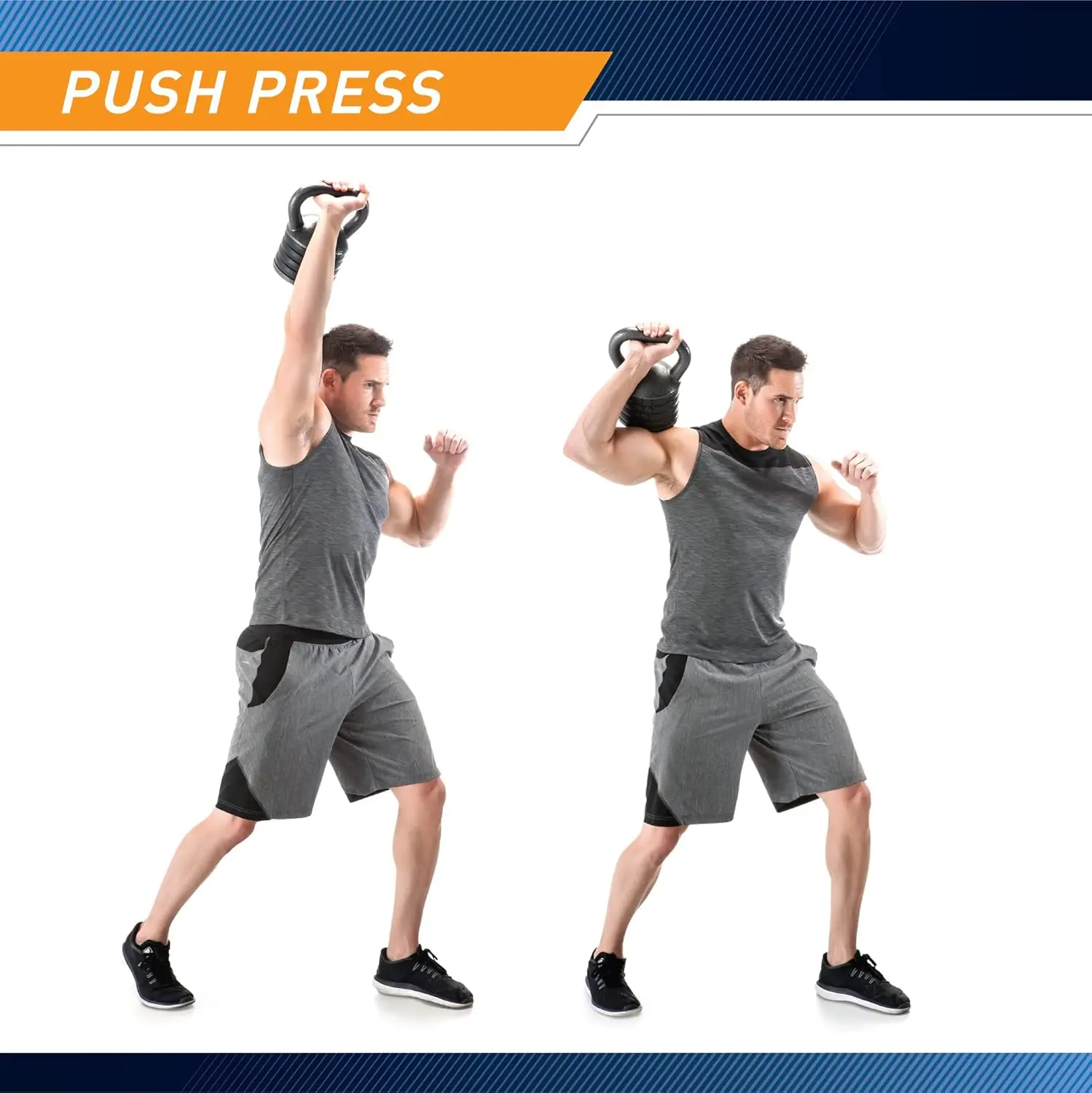 Adjustable Heavy - Duty Cast Iron Kettlebell in Grey, Ideal for Strength Training and Weightlifting at Home - Image 6