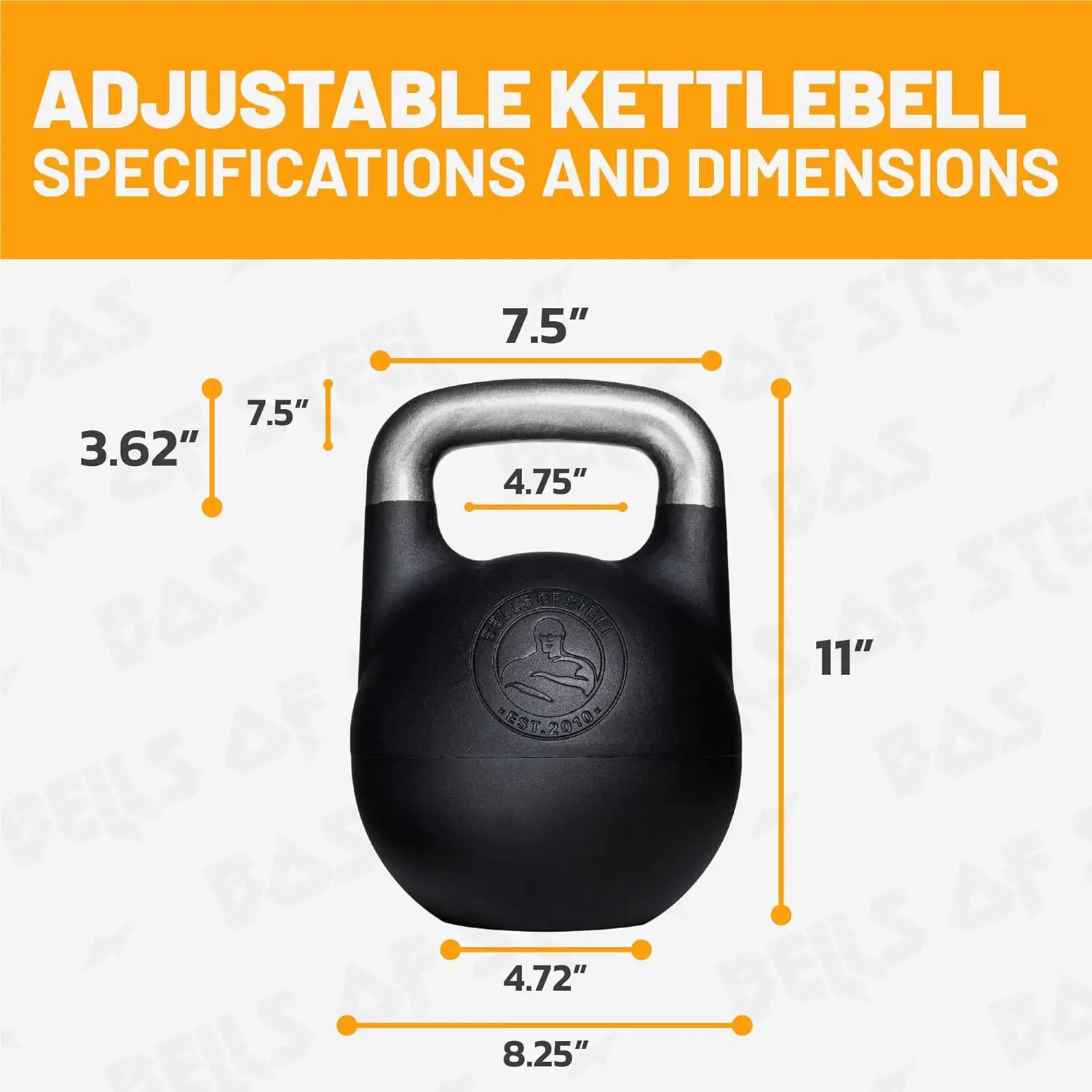 Full Body Workouts Adjustable Kettlebell Set, Steel Shell, No Color Mentioned, Competition Standard 35mm Handle - Image 5