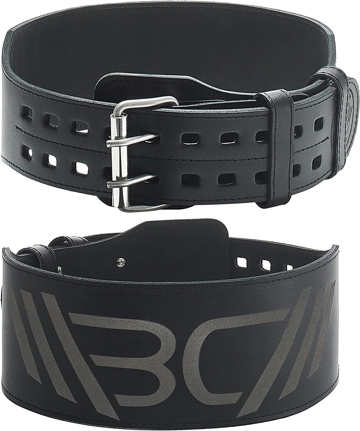 Leather Weight Lifting Belt for Workout in Gym, Leather, No Color Mentioned, Adjustable with Buckle for Waist/Back Support