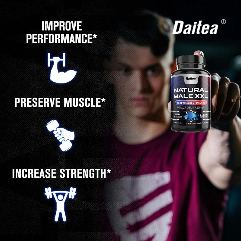 Sports Nutrition Supplement - Contains Calcium Maca and Ginseng, 2187 Mg, Supports Energy and Endurance - Image 2