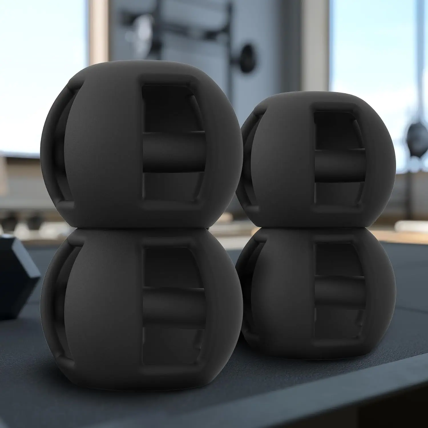 Home Gym Workouts, Iron Material, Gray Color, Spherebell Dumbbells + Kettlebell for Low-Joint-Stress Exercise - Image 6