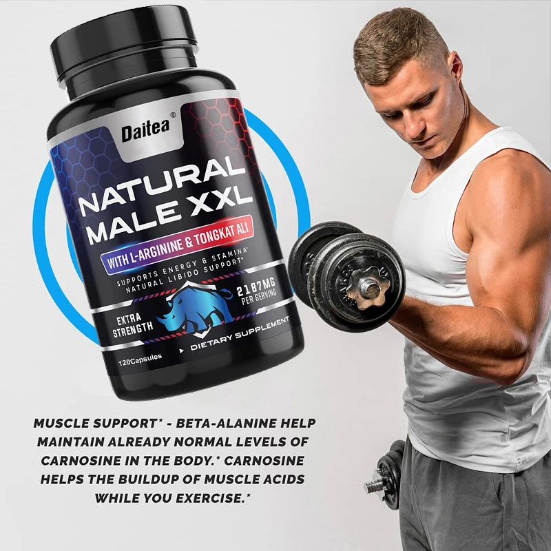 Sports Nutrition Supplement - Contains Calcium Maca and Ginseng, 2187 Mg, Supports Energy and Endurance - Image 3