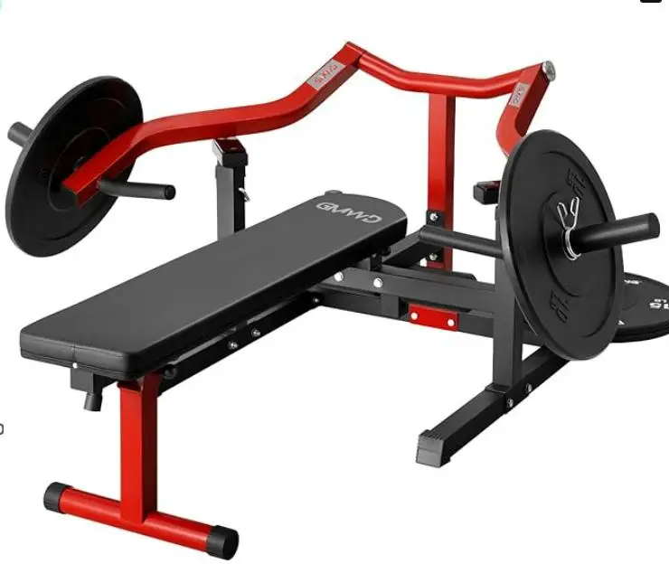 Chest Press Machine, 1250 LBS Multi-Functional Adjustable Bench Press Machine with Independent Converging Arms, Flat Incline Bench for Chest, Shoulder, AB Workouts Home Gym Equipment - Image 2