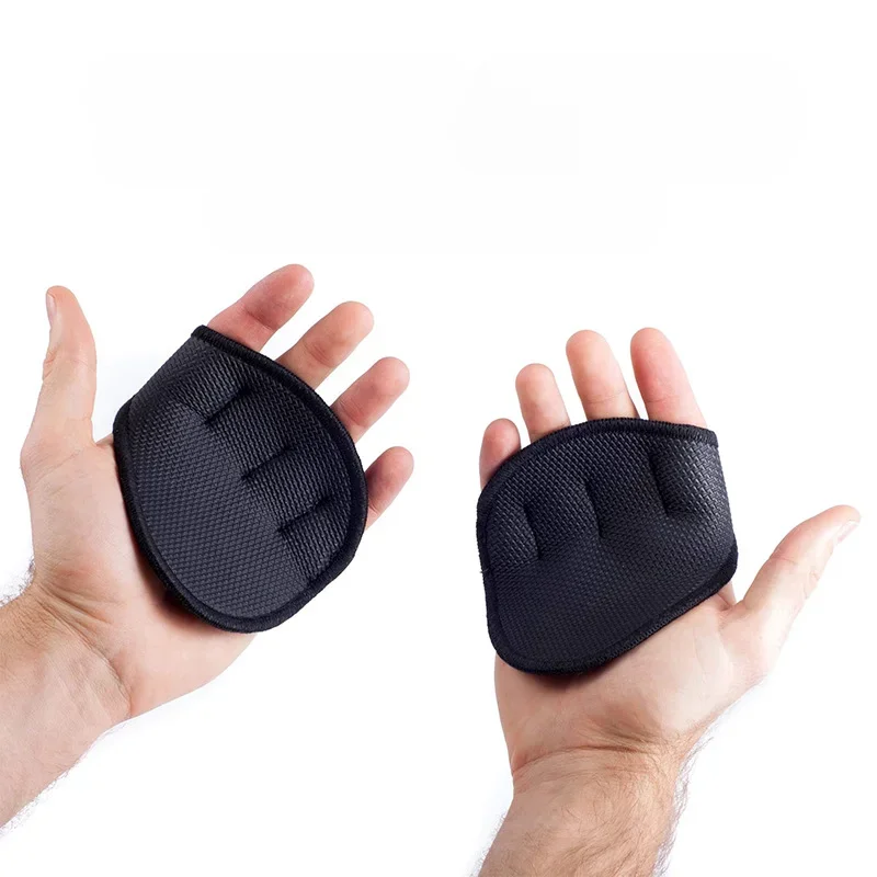 2PCS Neoprene Grip Pads Lifting Grips Gym Workout Gloves Weightlifting Calisthenics Powerlifting Fitness Sports Hand Protector - Image 3