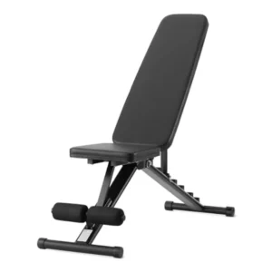 Adjustable Workout Weight Bench Press, Foldable for Home Gym, Supports up to 660 Pounds, Black