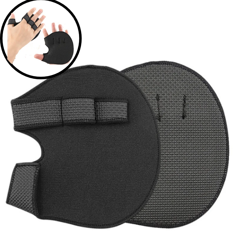 2PCS Neoprene Grip Pads Lifting Grips Gym Workout Gloves Weightlifting Calisthenics Powerlifting Fitness Sports Hand Protector - Image 8