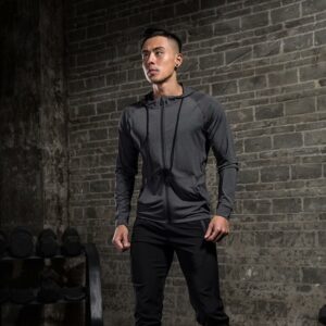 Men's Long-sleeved Stretch Tight Fitness Training Suit